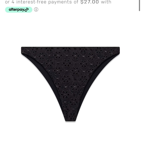 Juillet Izzy top and Edie bottom - black - small - Picture 4 of 6